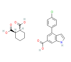 2D structure of the allostericligand
