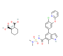 2D structure of the allostericligand