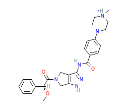 2D structure of the orthosteric ligand
