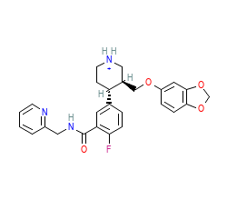 2D structure of the orthosteric ligand