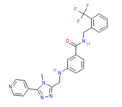 2D structure of the orthosteric ligand