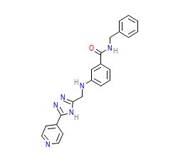 2D structure of the orthosteric ligand