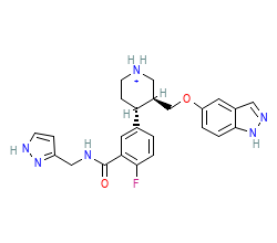 2D structure of the orthosteric ligand