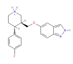 2D structure of the orthosteric ligand