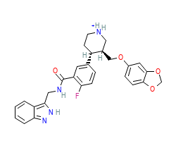 2D structure of the orthosteric ligand
