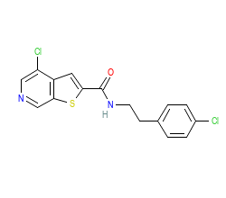 2D structure of the orthosteric ligand