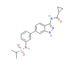 2D structure of the orthosteric ligand