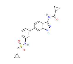 2D structure of the orthosteric ligand