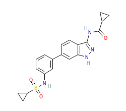 2D structure of the orthosteric ligand