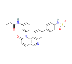 2D structure of the orthosteric ligand