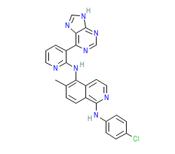 2D structure of the orthosteric ligand