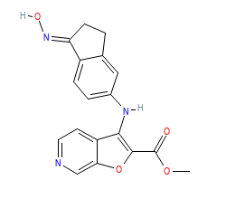 2D structure of the orthosteric ligand