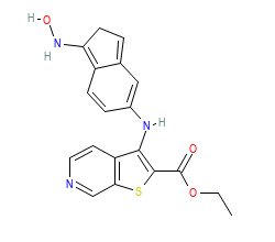 2D structure of the orthosteric ligand