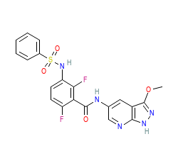 2D structure of the orthosteric ligand