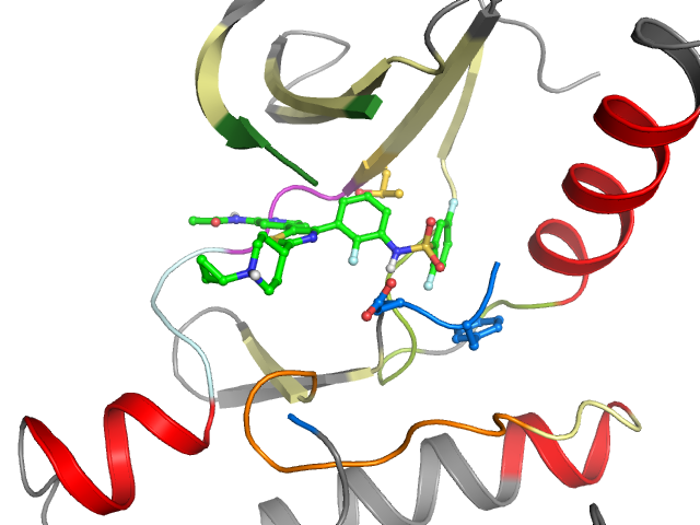 The orthosteric binding pocket