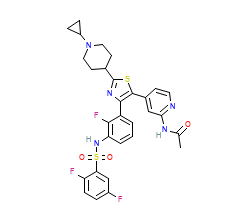 2D structure of the orthosteric ligand