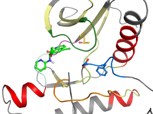 The orthosteric binding pocket