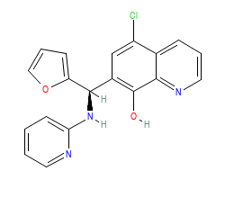 2D structure of the orthosteric ligand