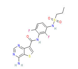 2D structure of the orthosteric ligand