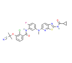 2D structure of the orthosteric ligand