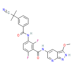 2D structure of the orthosteric ligand