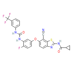2D structure of the orthosteric ligand