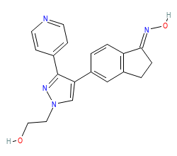 2D structure of the orthosteric ligand