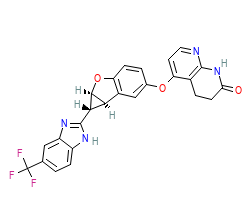 2D structure of the orthosteric ligand