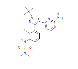 2D structure of the orthosteric ligand