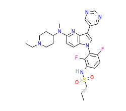 2D structure of the orthosteric ligand