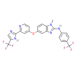 2D structure of the orthosteric ligand