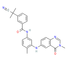 2D structure of the orthosteric ligand