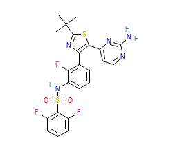 2D structure of the orthosteric ligand