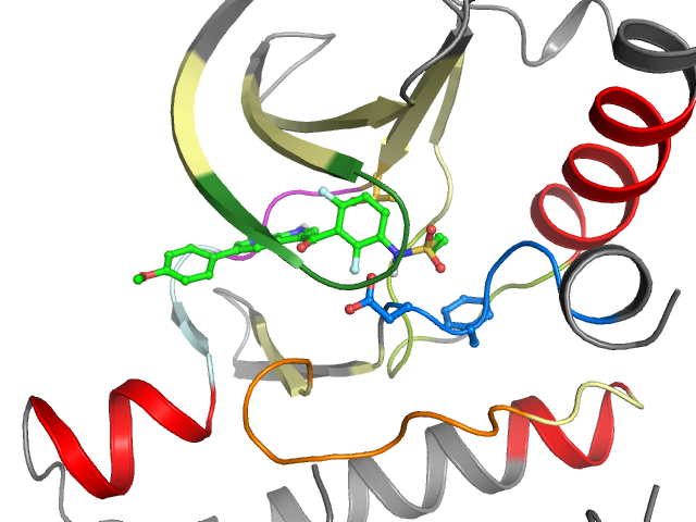 The orthosteric binding pocket