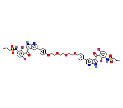 2D structure of the orthosteric ligand