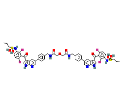 2D structure of the orthosteric ligand