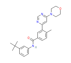 2D structure of the orthosteric ligand
