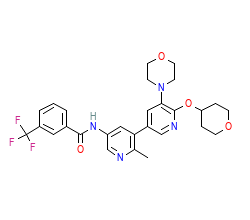 2D structure of the orthosteric ligand