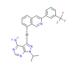 2D structure of the orthosteric ligand