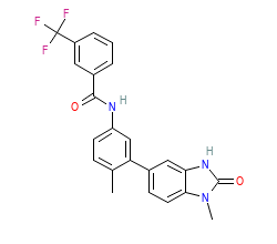 2D structure of the orthosteric ligand