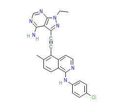 2D structure of the orthosteric ligand