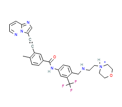 2D structure of the orthosteric ligand