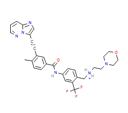 2D structure of the orthosteric ligand