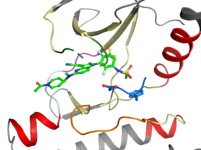 The orthosteric binding pocket