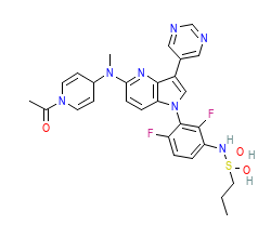 2D structure of the orthosteric ligand