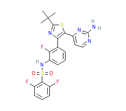 2D structure of the orthosteric ligand