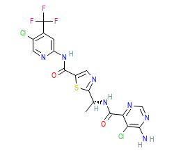 2D structure of the orthosteric ligand