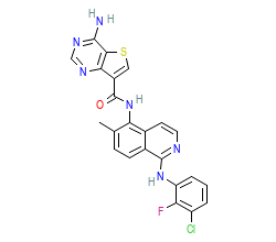 2D structure of the orthosteric ligand