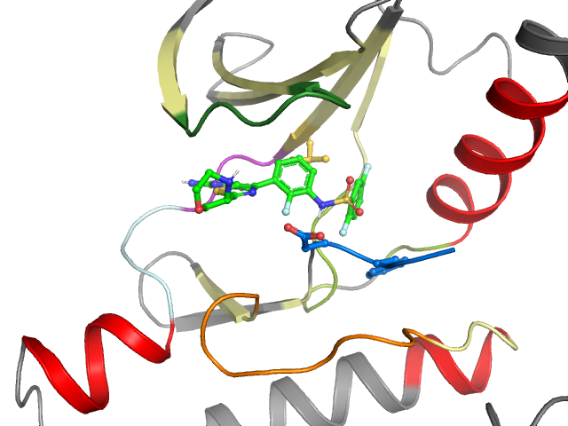 The orthosteric binding pocket