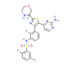 2D structure of the orthosteric ligand